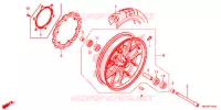 ROUE AVANT pour Honda CB 500 X ABS de 2013
