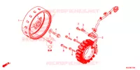 ALTERNATEUR pour Honda CB 500 X de 2015