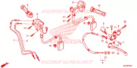 LEVIER DE GUIDON   CABLE   COMMODO pour Honda CB 500 X de 2015