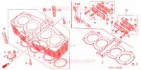 CYLINDRE pour Honda CB 750 BLACK de 2002