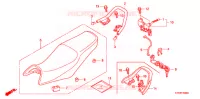 SELLE (1) pour Honda CBF 125 MC STUNNER Front brake disk de 2009