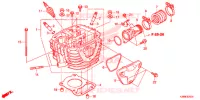 CULASSE pour Honda CBF 160 UNICORN de 2015