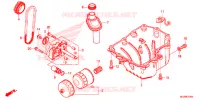 CARTER   POMPE   FILTRE A HUILE pour Honda CB 500 F de 2016