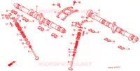 ARBRE A CAMES pour Honda CBR 1000 F de 1993