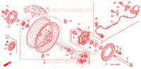 ROUE ARRIERE pour Honda CBR 1000 RR HURRICANE ABS de 2010
