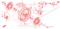 ROUE AVANT pour Honda CBR 1000 RR HURRICANE ABS de 2010