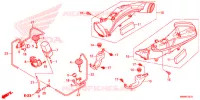 CONDUITS D'ADMISSION pour Honda CBR 1000 RR CABS RED de 2015