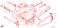 BRAS OSCILLANT pour Honda CBR 1000 ABS BLACK de 2016
