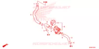 VALVE DE COMMANDE D'INJECTION D'AIR pour Honda CBR 1000 ABS BLACK de 2016