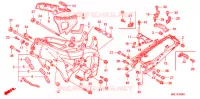 CADRE pour Honda CBR 1000 RR de 2004