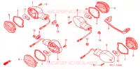 CLIGNOTANT  pour Honda CBR 1000 RR de 2004