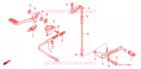 PEDALE pour Honda CBR 1000 RR de 2004