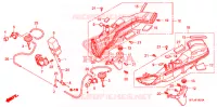 CONDUITE D'ADMISSION AIR   SOUPAPE pour Honda CBR 1000 RR FIREBLADE de 2008
