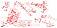 GUIDON   TE DE FOURCHE pour Honda CBR 1000 RR FIREBLADE de 2008