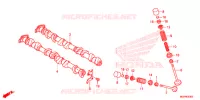 ARBRE A CAMES   SOUPAPE pour Honda CBR 1000 RR de 2013