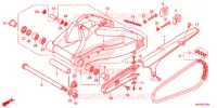 BRAS OSCILLANT pour Honda CBR 1000 RR de 2013