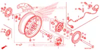 ROUE ARRIERE pour Honda CBR 1000 RR de 2013