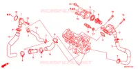 THERMOSTAT pour Honda CBR 1000 ROSS WHITE de 2013