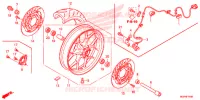 ROUE AVANT pour Honda CBR 1000 RR de 2013