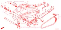 BRAS OSCILLANT pour Honda CBR 1000 SP REPSOL de 2016