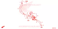 VALVE DE COMMANDE D'INJECTION D'AIR pour Honda CBR 1000 SP REPSOL de 2016