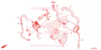 SYSTÈME DE RECYCLAGE DES GAZ pour Honda CBR 300 ABS BLACK de 2016