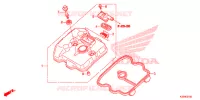 COUVRE CULASSE pour Honda CBR 300 R de 2015