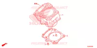 CYLINDRE pour Honda CBR 300 R de 2015
