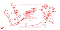 LEVIER DE GUIDON   CABLE   COMMODO pour Honda CBR 300 R de 2015