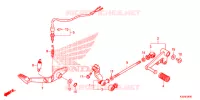 PEDALE pour Honda CBR 300 R de 2015