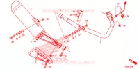 SILENCIEUX D'ECHAPPEMENT pour Honda CBR 300 R de 2015