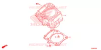 CYLINDRE pour Honda CBR 300 R de 2015