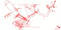 SILENCIEUX D'ECHAPPEMENT pour Honda CBR 300 R de 2015