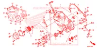 CARTER MOTEUR DROIT pour Honda CBR 300 RED de 2015