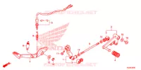 PEDALE pour Honda CBR 300 R de 2016