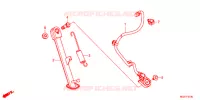 BEQUILLE pour Honda CBR 400 R ABS de 2014