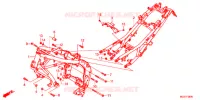 CADRE pour Honda CBR 400 R ABS de 2014