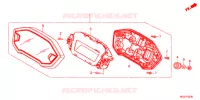 COMPTEUR pour Honda CBR 400 R ABS de 2014