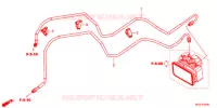 DURITE DE FREIN ARRIERE pour Honda CBR 400 R ABS de 2014