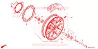 ROUE AVANT pour Honda CBR 400 R ABS de 2014