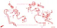 LEVIER DE GUIDON   CABLE   COMMODO pour Honda CBR 400 R ABS de 2013