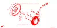 ALTERNATEUR pour Honda CBR 400 X de 2013