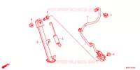 BEQUILLE pour Honda CBR 400 X de 2013