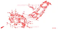 CADRE pour Honda CBR 400 X de 2013