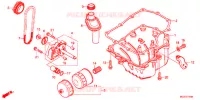 CARTER   POMPE   FILTRE A HUILE pour Honda CBR 400 X de 2013