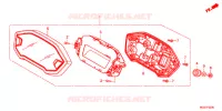 COMPTEUR pour Honda CBR 400 X de 2013