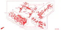 CORPS DE PAPILLON pour Honda CBR 400 X de 2013