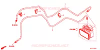 DURITE DE FREIN ARRIERE pour Honda CBR 400 X de 2013