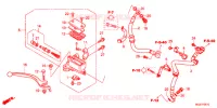 MAITRE CYLINDRE DE FREIN AVANT (ABS) pour Honda CBR 400 X de 2013