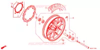 ROUE AVANT pour Honda CBR 400 X de 2013